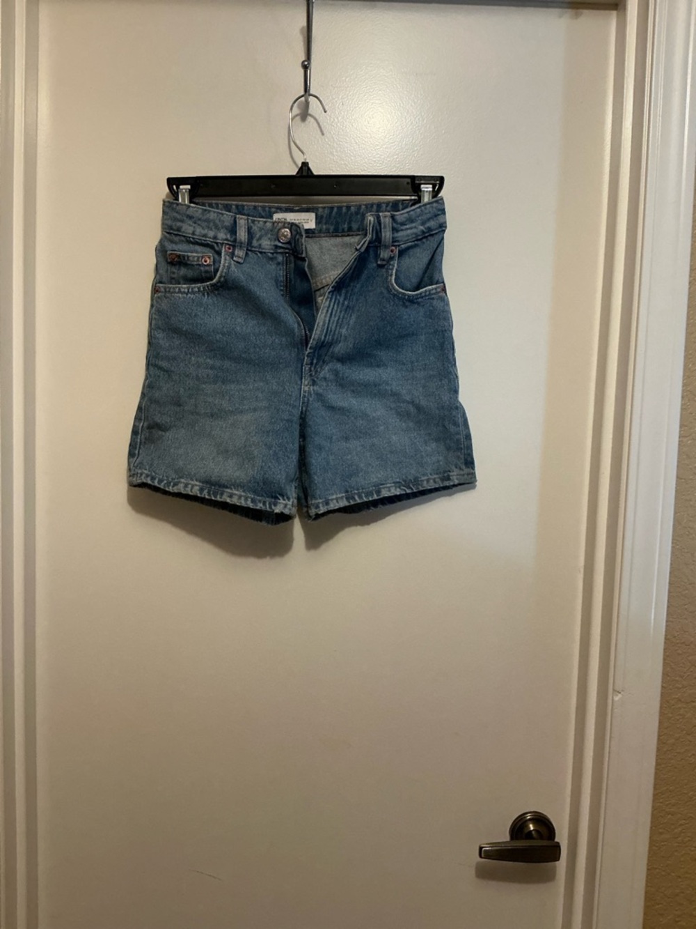 Classic Blue Denim Women's Shorts